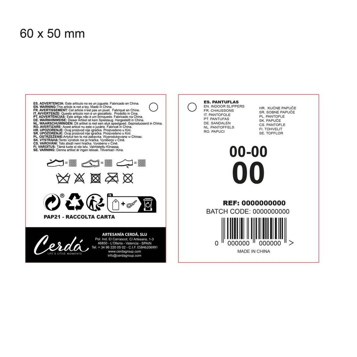 House Slippers Stitch Blue-4