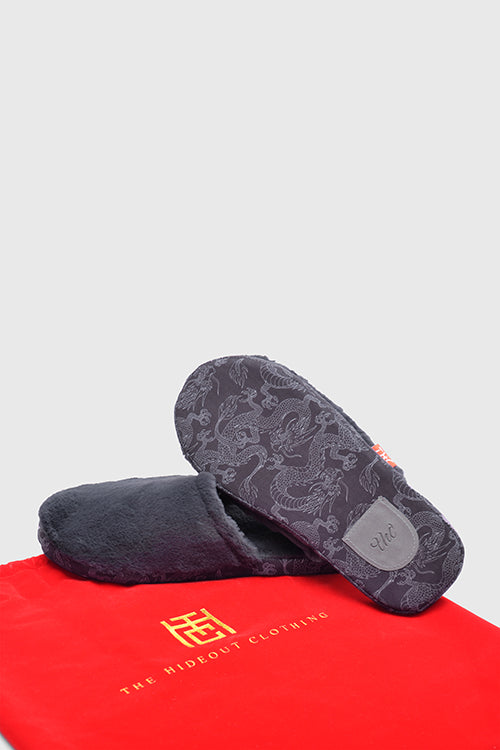Eternal Fortune Fur House Slippers-1
