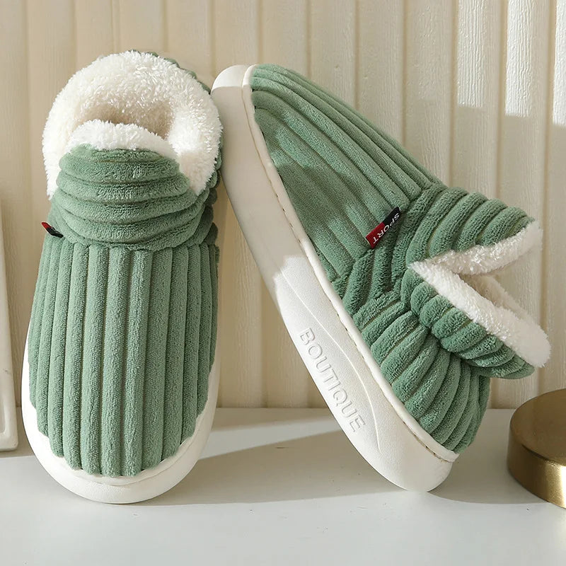 Warm and Breathable Non-Slip Slippers for Adults-1