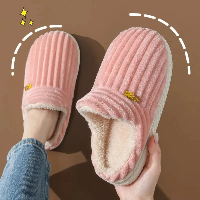 Warm and Breathable Non-Slip Slippers for Adults-8